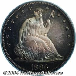 1886 50C PR67 Cameo PCGS. Extraordinary