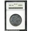 Image 1 : 1893 50C MS62 ANACS. Well struck throughout.