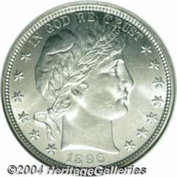 1896 50C MS65 NGC. The 1896 is a popular type