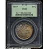 Image 1 : 1897 50C MS65 PCGS. Well struck with some