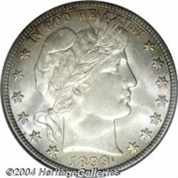 1899-O 50C MS66 PCGS. The strike on this