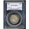 Image 1 : 1903 50C MS64 PCGS. Originally toned, both