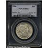 Image 1 : 1906 50C MS63 PCGS. Fully struck, satiny, and