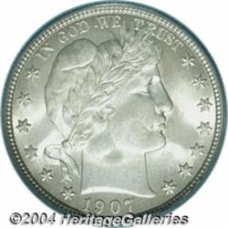 1907 50C MS65 PCGS. The 1907 is another of