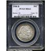 Image 1 : 1908-D 50C MS62 PCGS. A subdued piece with