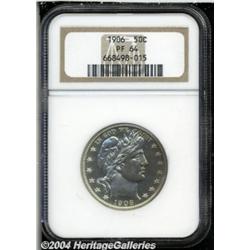 1906 50C PR64 NGC. A well mirrored specimen