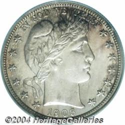 1906 50C PR66 PCGS. Nicely preserved beneath