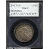Image 1 : 1917-S 50C Reverse MS63 PCGS. Satiny luster