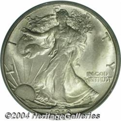 1918-S 50C MS64 PCGS. Despite an unusually