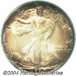 1927-S 50C MS64 PCGS. Well struck for this