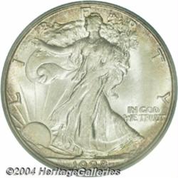 1928-S 50C MS66 PCGS. Produced during an era