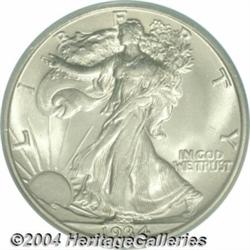 1934-S 50C MS66 PCGS. A scintillating,