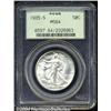 Image 1 : 1935-S 50C MS64 PCGS. An untoned high-end