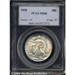 1938 50C MS66 PCGS. Very well struck, and