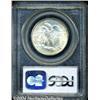 Image 2 : 1939 50C MS67 PCGS. A crescent of soft,