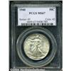Image 1 : 1940 50C MS67 PCGS. A typically defined piece
