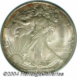 1943-D 50C MS66 PCGS. Sharply struck and