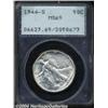 Image 1 : 1944-S 50C MS65 PCGS. Housed in an early PCGS