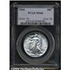 Image 1 : 1945 50C MS66 PCGS. A brilliant, boldly