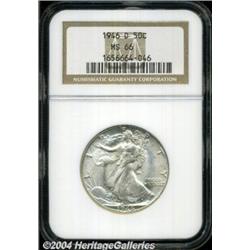 1946-D 50C MS66 NGC. A silky smooth, frosty