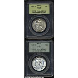 1946-S 50C MS65 PCGS, trumpet tail mintmark,