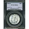 Image 1 : 1946-S 50C MS66 PCGS. Trumpet tail mintmark.