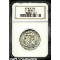 1946-S 50C MS66 NGC. Boldly struck, if