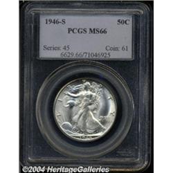 1946-S 50C MS66 PCGS. Fully brilliant with