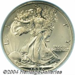 1936 50C PR66 PCGS. Untoned, or essentially