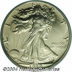 1938 50C PR67 PCGS. Just the slightest hint of