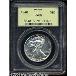 1940 50C PR66 PCGS. A wonderfully preserved