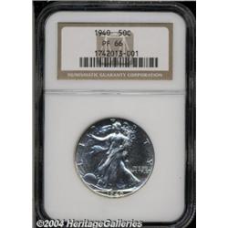 1940 50C PR66 NGC. A well impressed piece with