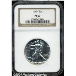 1940 50C PR67 NGC. Superior surfaces and