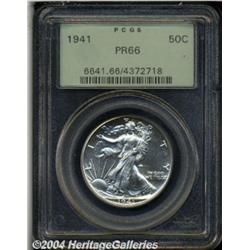 1941 50C PR66 PCGS. Fully struck and