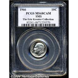 1966 10C SMS MS68 Cameo PCGS. The seemingly