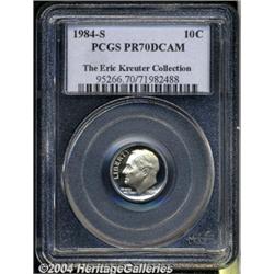 1984-S 10C PR70 Deep Cameo PCGS. The