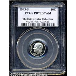 1993-S 10C Clad PR70 Deep Cameo PCGS. This