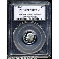 1994-S 10C Clad PR70 Deep Cameo PCGS. A