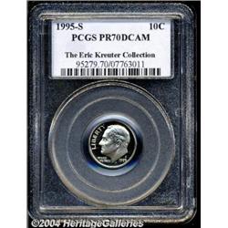 1995-S 10C Clad PR70 Deep Cameo PCGS.