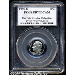 1996-S 10C Clad PR70 Deep Cameo PCGS. A