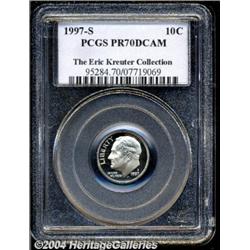 1997-S 10C Clad PR70 Deep Cameo PCGS. A