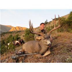 Hunters choice of 6 species, or $5500 credit towards an upgrade.  Hunt is for one hunter