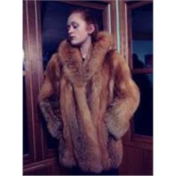 Natural Red Fox Jacket