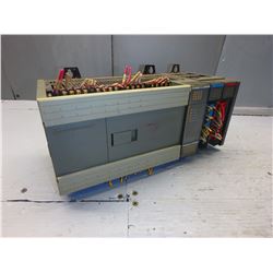 ALLEN BRADLEY 1747-L40C SLC 500 PROCESSOR UNIT 40 I/O W/ 2 MODULES