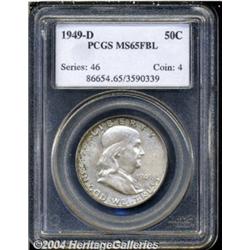 1949-D 50C MS65 Full Bell Lines PCGS.