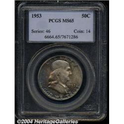 1953 50C MS65 PCGS. A creamy, original Gem