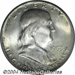 1953-D 50C MS66 Full Bell Lines PCGS. As noted