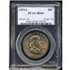 Image 1 : 1953-S 50C MS66 PCGS. Glorious mint-green and