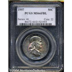 1957 50C MS66 Full Bell Lines PCGS.