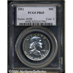 1951 50C PR65 PCGS. Brilliant and reflective